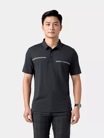 Áo Polo Nam 5S Fashion Premium In Kẻ Phom Regular APC24034