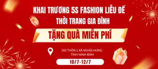 Khai trương 5S Fashion Liễu Đề