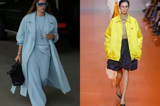 Lý giải sức hút của màu Xanh dương lạnh và vàng Acacia cho xu hướng Xuân Hè 2026