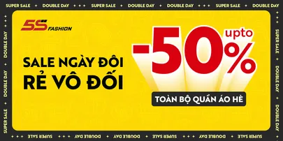 SALE NGÀY ĐÔI – RẺ VÔ ĐỐI CÙNG 5S FASHION