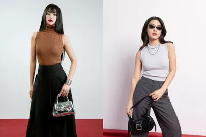 10+ Cách phối đồ với áo len sát nách cho nữ đẹp, cá tính