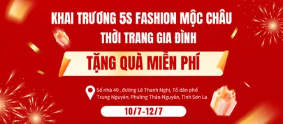 Khai trương 5S Fashion Mộc Châu