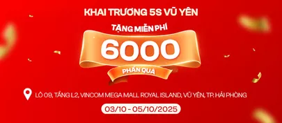 Khai trương 5S Fashion Vincom Mega Mall Vũ Yên