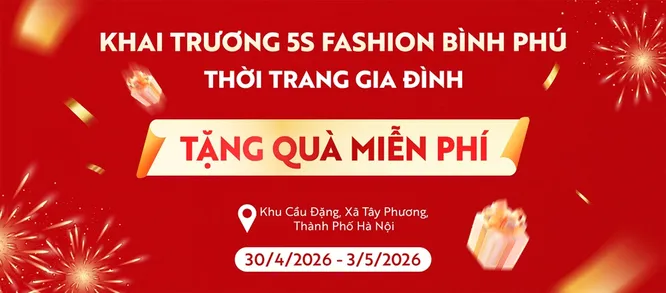 Khai trương 5S Fashion Bình Phú