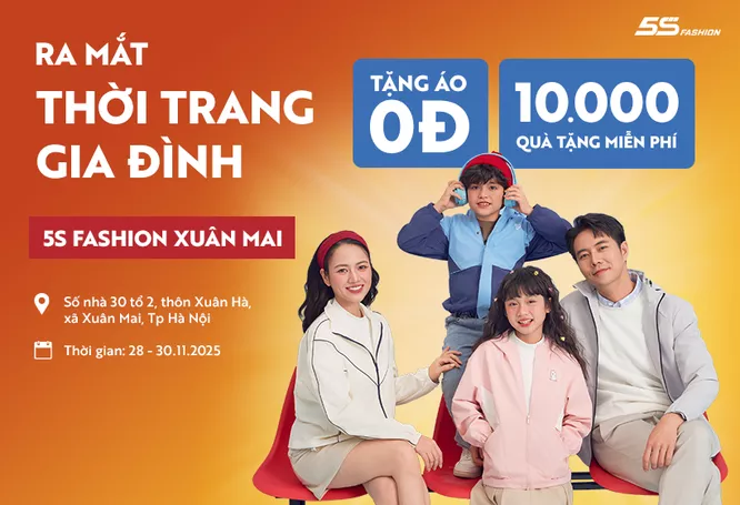 Khai trương 5S Fashion Xuân Mai