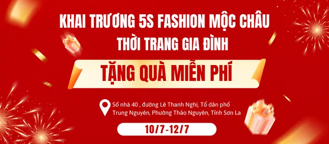 Khai trương 5S Fashion Mộc Châu