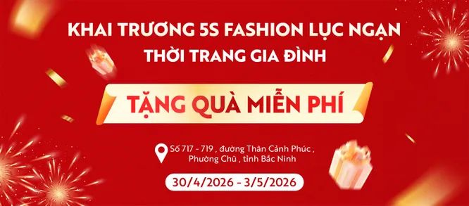 Khai trương 5S Fashion Lục Ngạn