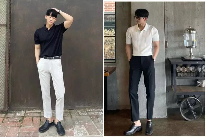 Gợi Ý Cách Phối Áo Polo Quần Kaki Trẻ Trung, Phong Cách Cho Chàng 5S  Fashion - 5SFASHION