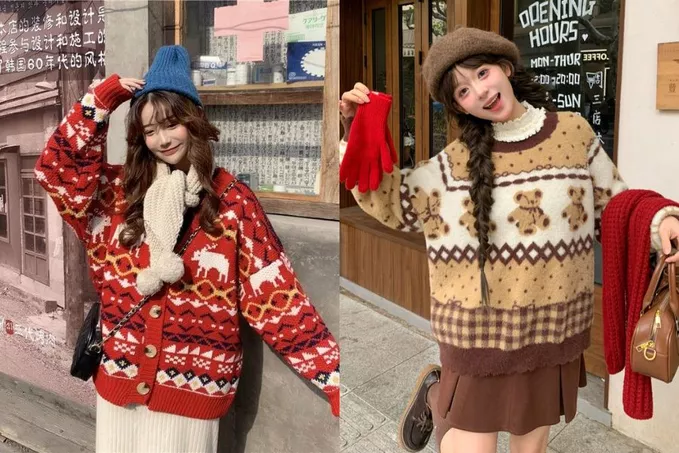 Top 15+ cách phối đồ đi chơi Noel xinh lung linh cho nàng