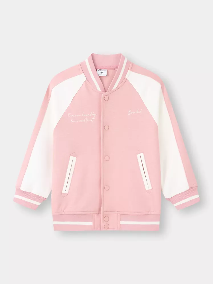 Áo Khoác Bomber Bé Trai Bé Gái 5S Fashion Vải Nỉ K0ABF25001