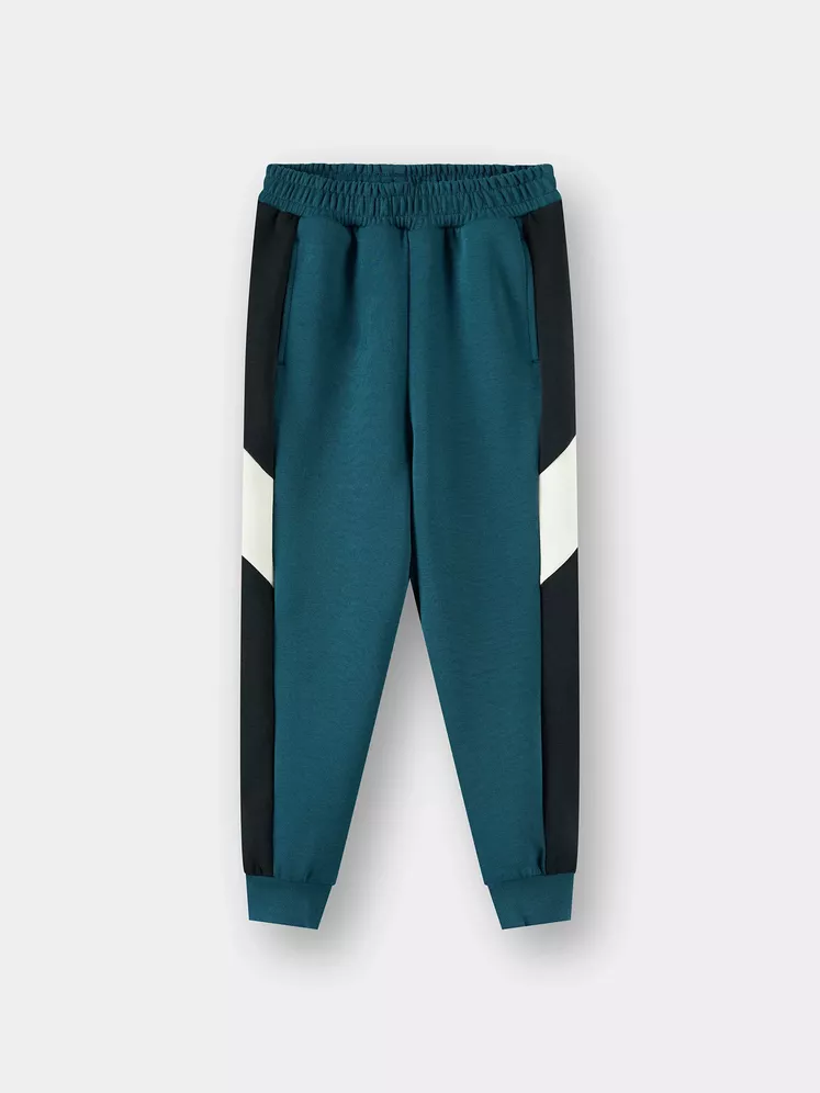 Quần Nỉ Bé Trai 5S Fashion Can Phối Phom Regular BBQNI25005