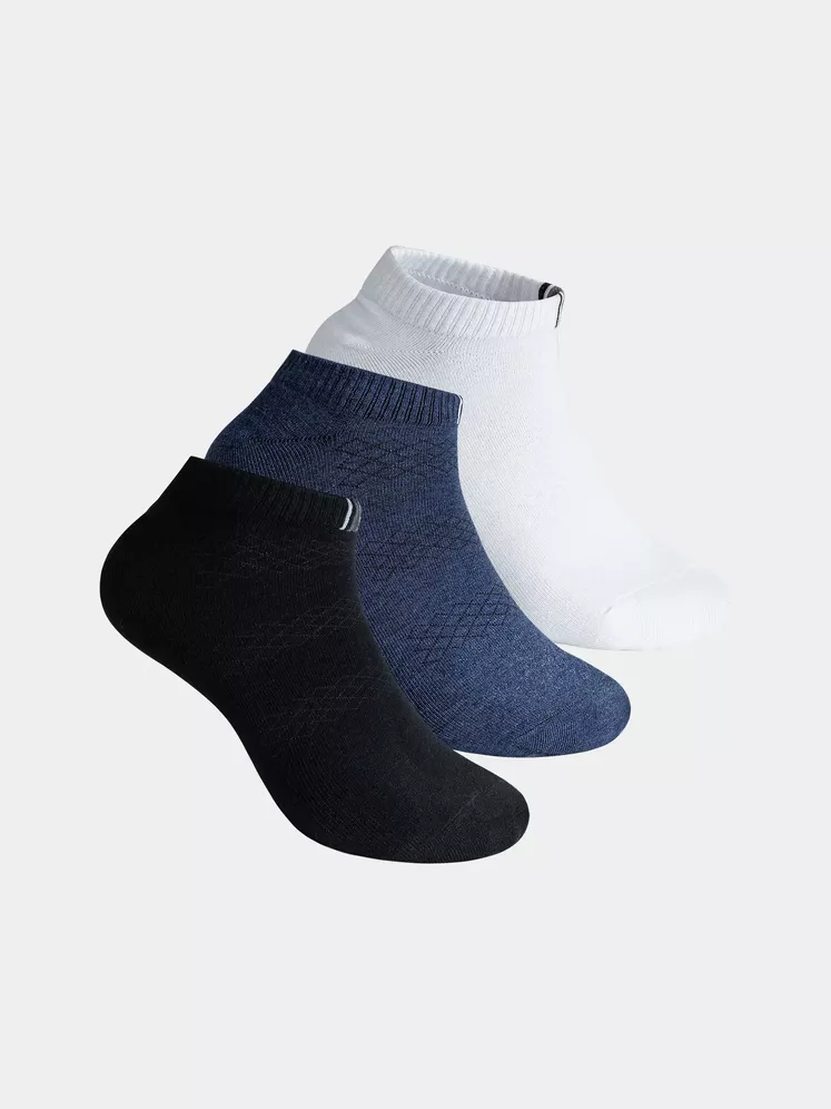 Combo 3 Đôi Tất Nam Cổ Ngắn Cotton 5S Fashion 3C-Y0TAT24123