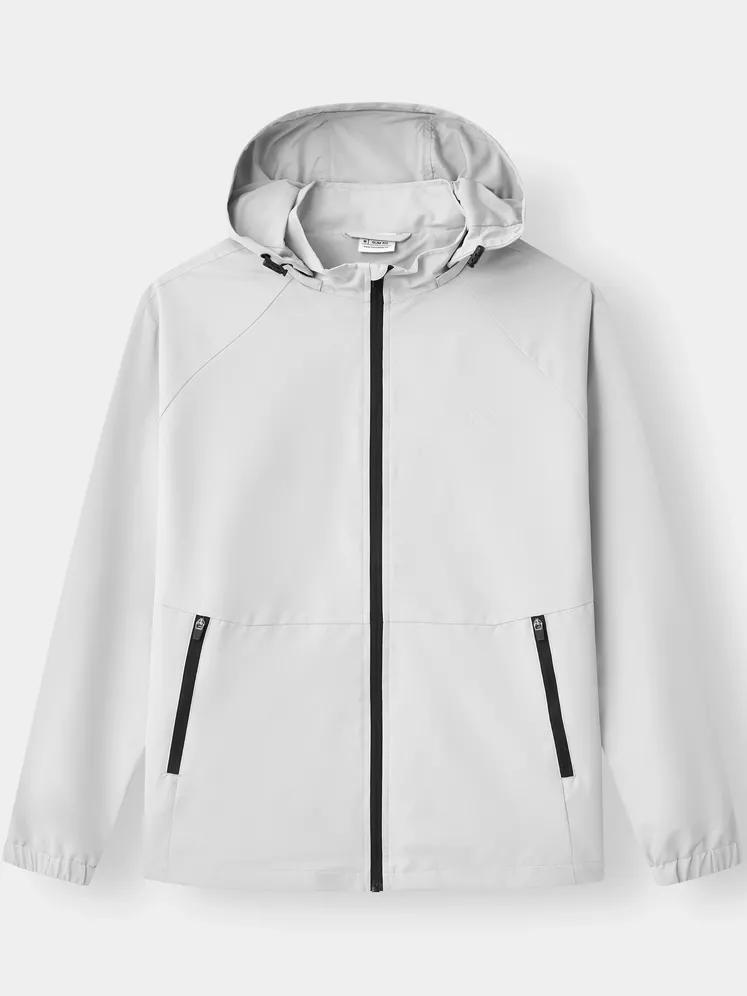 Áo Khoác Gió Nam Pro-DWR 5S FASHION Tay Raglan Có Mũ Tháo Được M0AKG25009