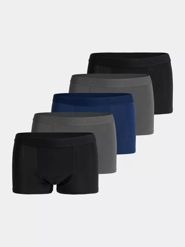 Combo 5 Quần Lót Nam Boxer 5S Fashion Dệt Thoáng Khí 5C-Y0BOX22002