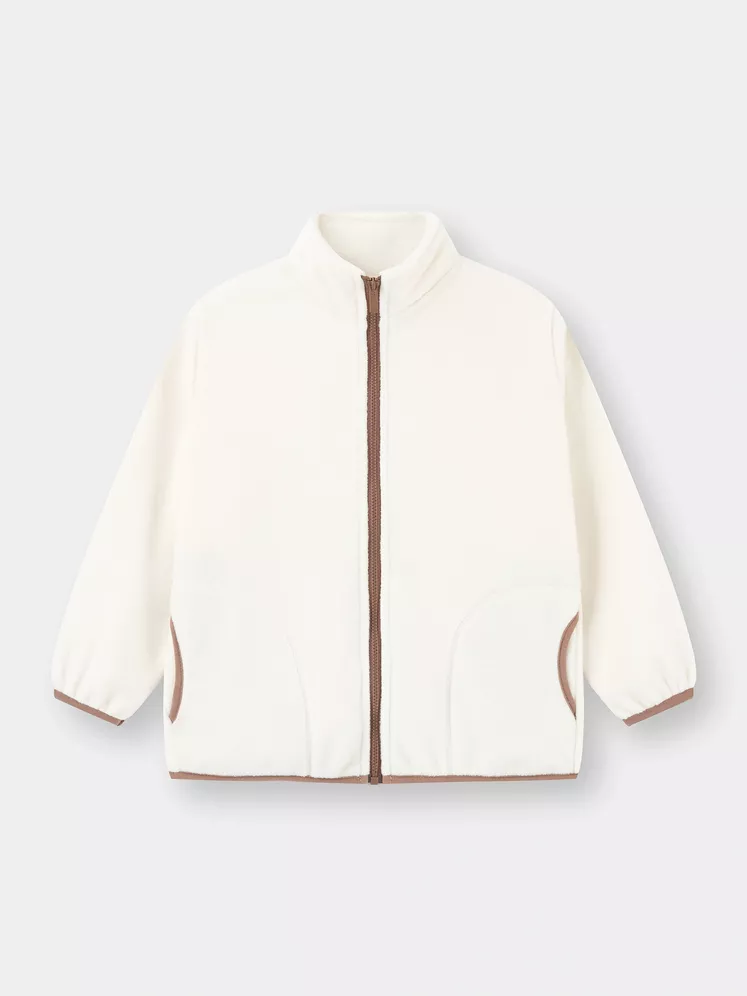 Áo Khoác Bé Trai Bé Gái 5S Fashion Vải Lông Mịn Phom Regular K0AKH25001