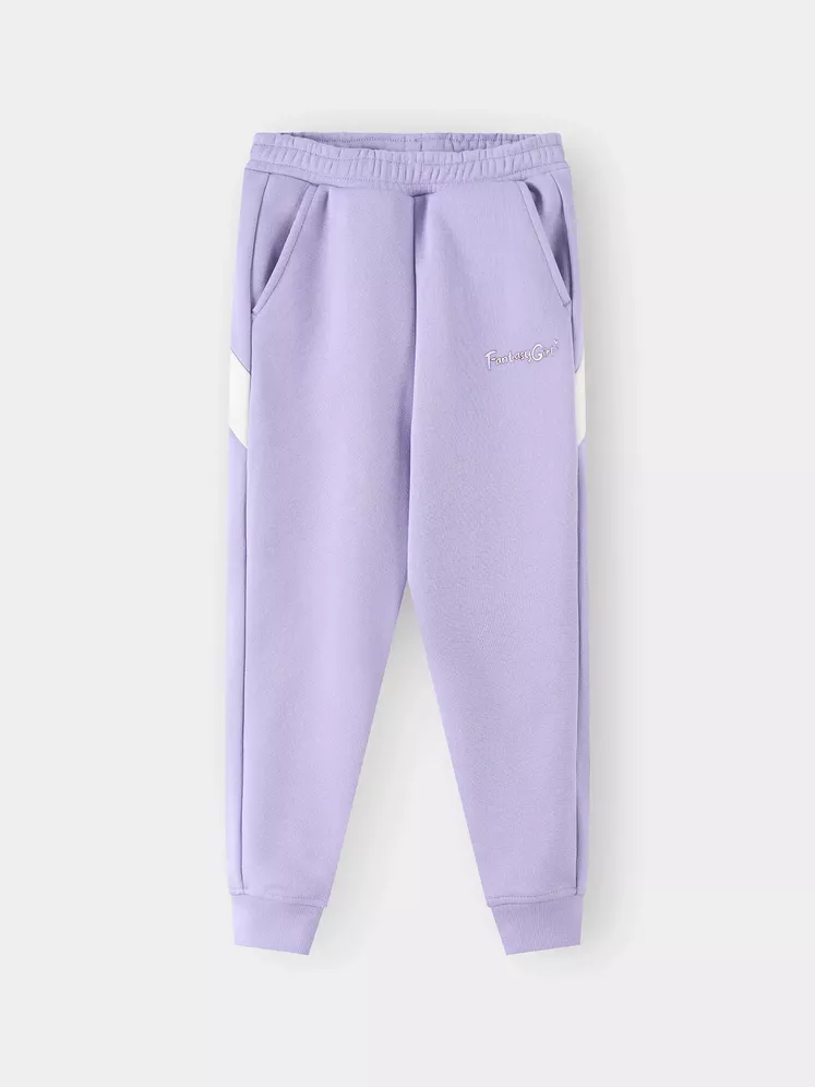 Quần Nỉ Bé Gái 5S Fashion Can Phối Phom Regular GBQNI25002