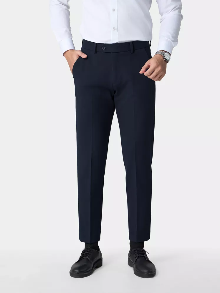 Quần Tây Nam 5S Fashion Phom Smart Fit Trơn Dễ Mặc QAU24009