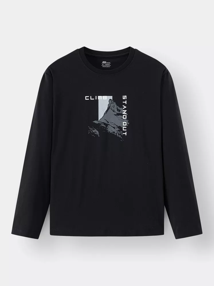 Áo Thun Nam Dài Tay In Hình 5S FASHION ATH24030