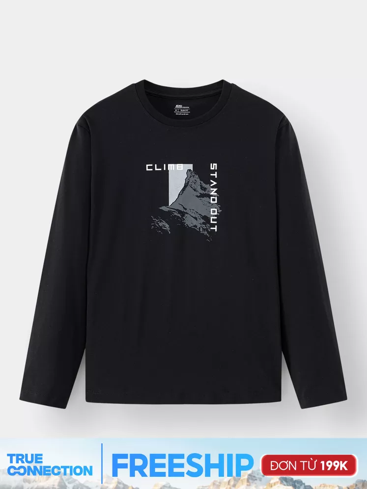 Áo Thun Nam Dài Tay In Hình 5S FASHION ATH24030