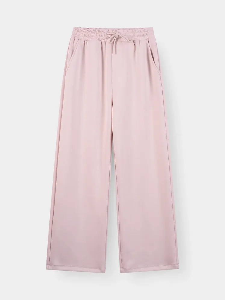 Quần Nỉ Nữ 5S FASHION COZY CHIC Vải S-Soft Ống Suông WBQNI26017