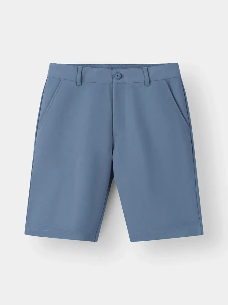 Quần Short Kaki Nam 5S Fashion Trơn Basic Phom Slimfit M0QSK26011