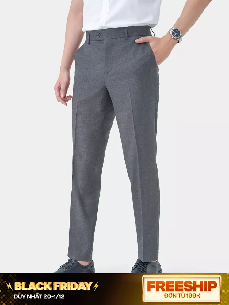 Quần Tây Nam 5S Fashion Form Regular Fit QAU23008