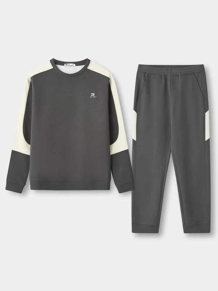 Set Bộ Nỉ Nam Can Phối RELIABLE S-WARM 5S Fashion Phom Slimfit MBNI25005