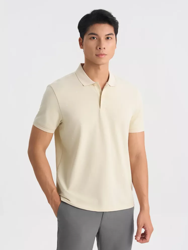 Áo Polo Nam Họa Tiết Hình Học 5S Fashion Slimfit APC25076