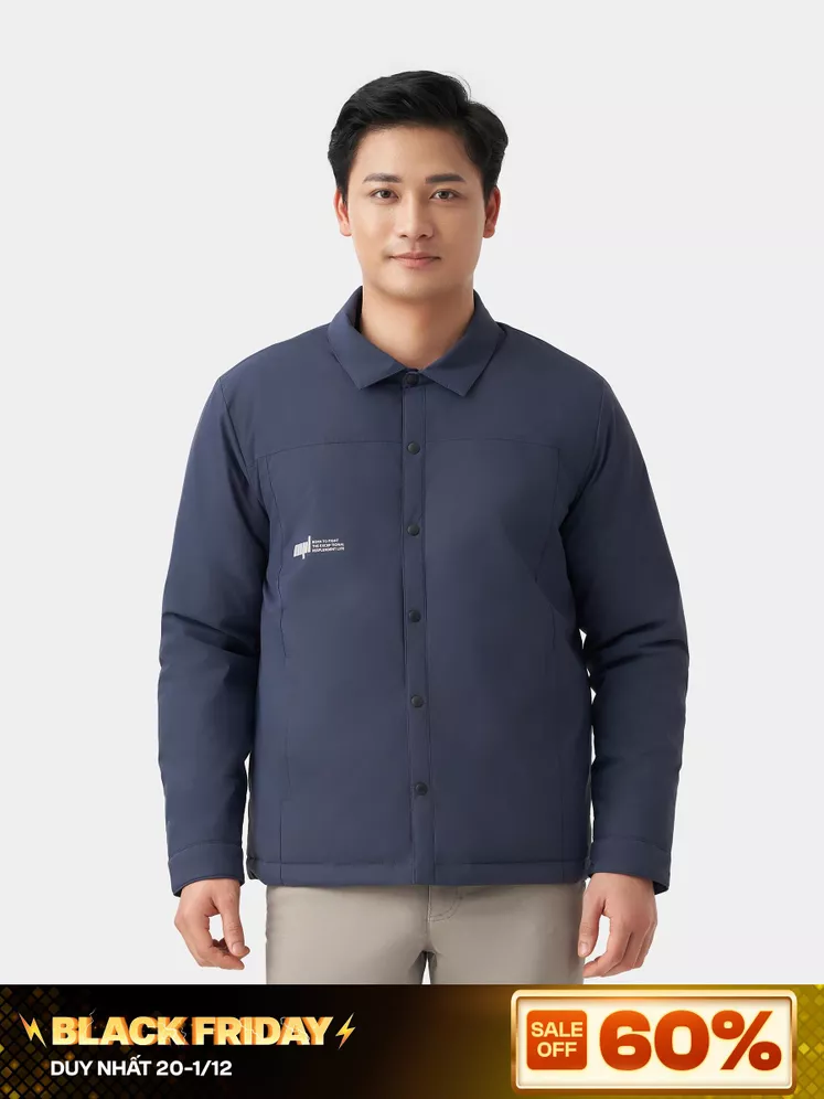Áo Phao Cổ Bẻ 5S Fashion Regularfit AKC23010