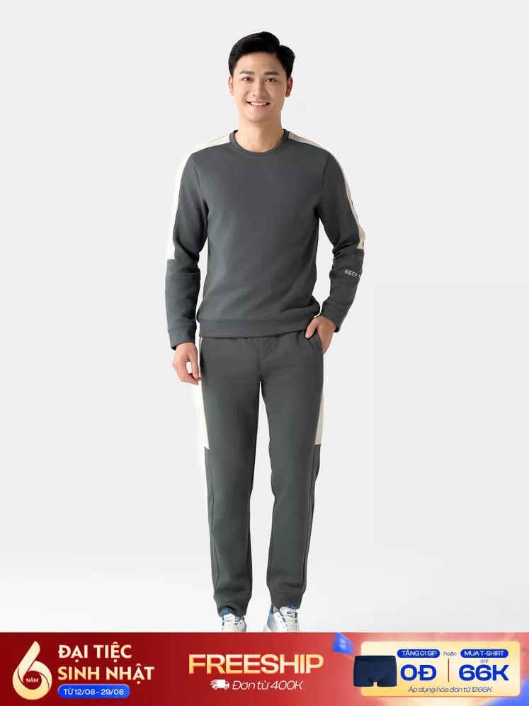 Bộ Quần Áo Nam Mùa Đông 5S Fashion Can Phối Phom Slimfit BNI24018