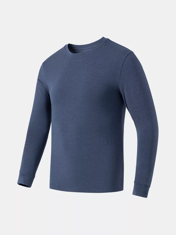 Áo Giữ Nhiệt Nam Cổ Tròn 5S Fashion EXTRA-WARM AGN24005