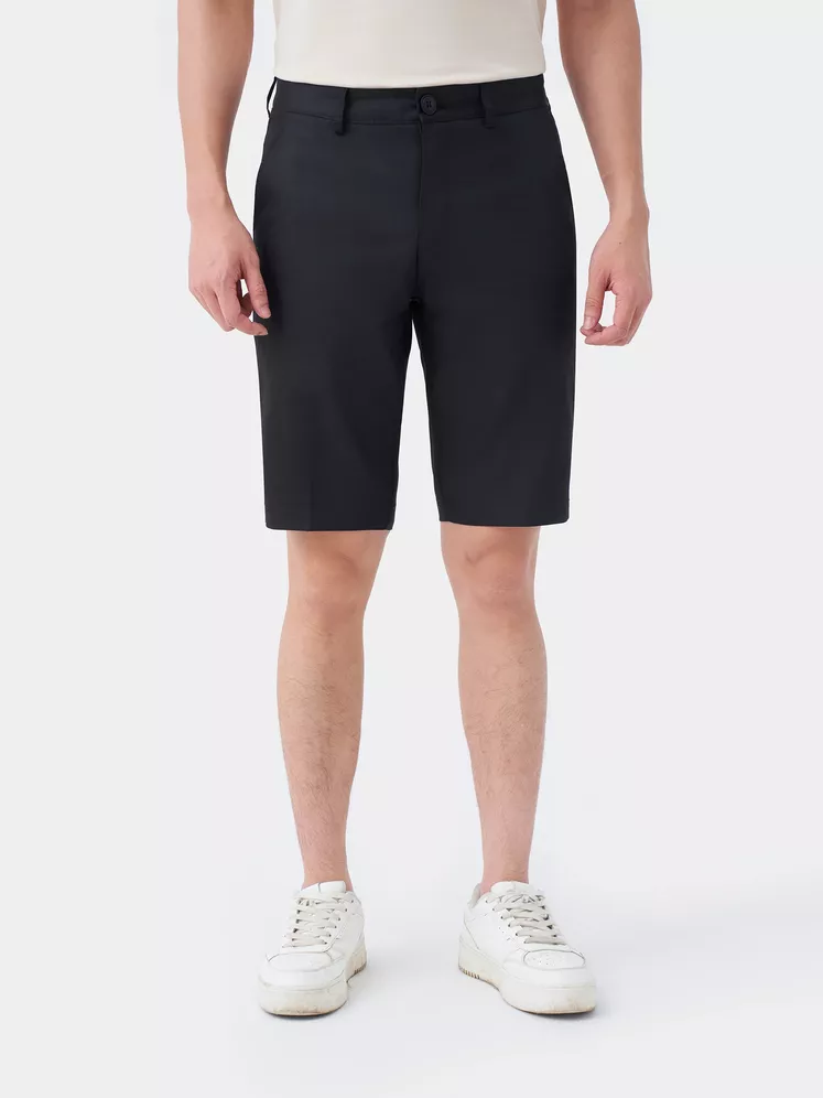 Quần Short Kaki Nam 5S Fashion Họa Tiết Cạp Cúc QSK24012