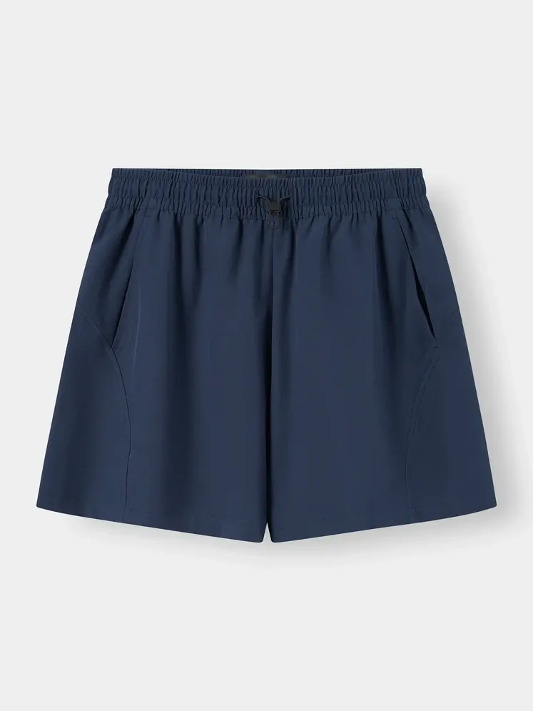 Quần Short Casual Nữ 5S Fashion Cạp Chun Có Chốt Dây Điều Chỉnh W0QSC26003