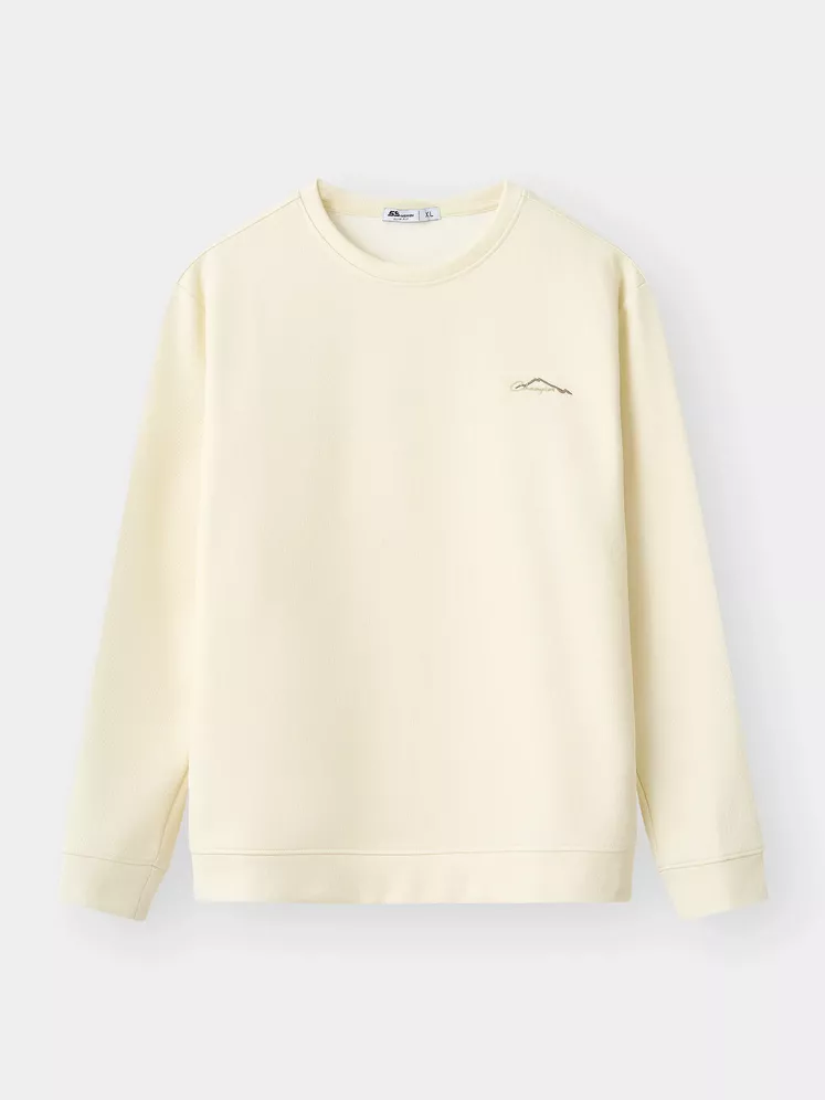 Áo Nỉ Nam S-WARM 5S Fashion Thêu Họa Tiết Phom Slimfit MBANI25013