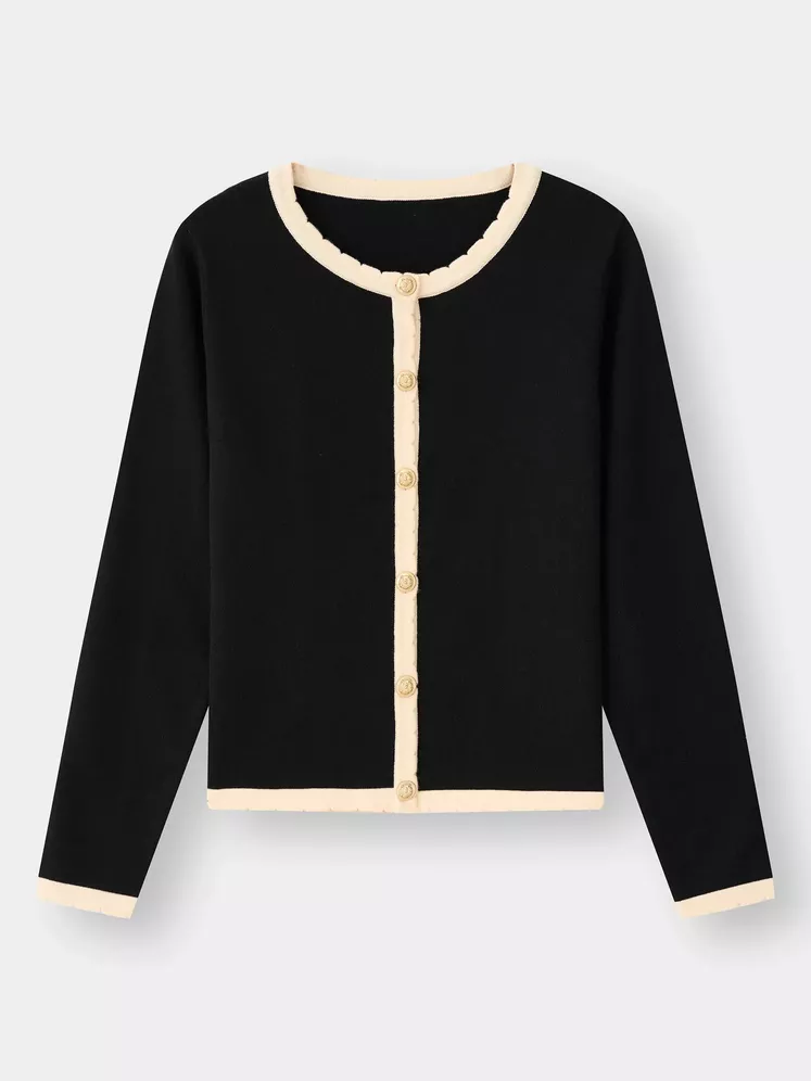 Áo Len Nữ Cardigan 5S Fashion Phom Regular W0ALE25008