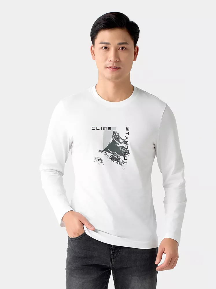 Áo Thun Nam Dài Tay In Hình 5S FASHION ATH24030