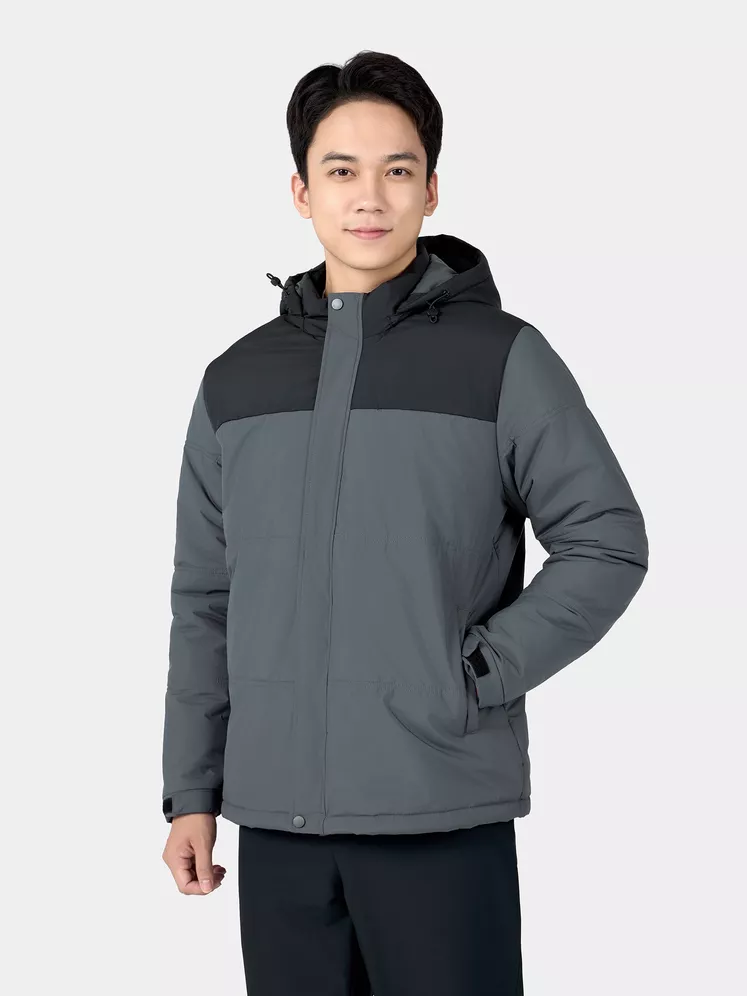 Áo Phao Nam Chần Bông 5S Fashion Can Phối Regular APH24048