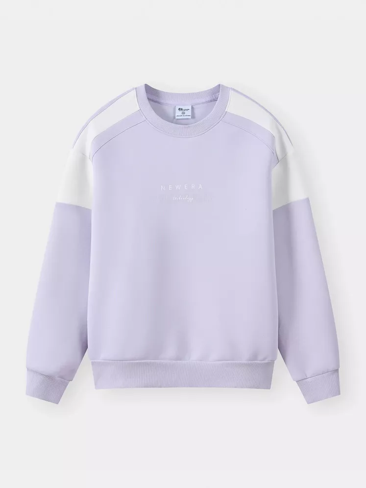 Áo Nỉ Nữ 5S Fashion Can Phối Phom Regular W0ANI25002