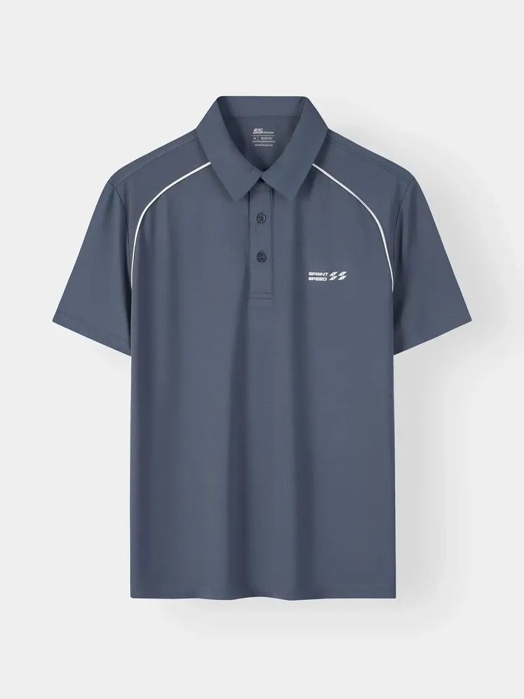 Áo Polo Nam SMART CASUAL 5S Fashion Tay Raglan Phom Slimfit MBAPC26009