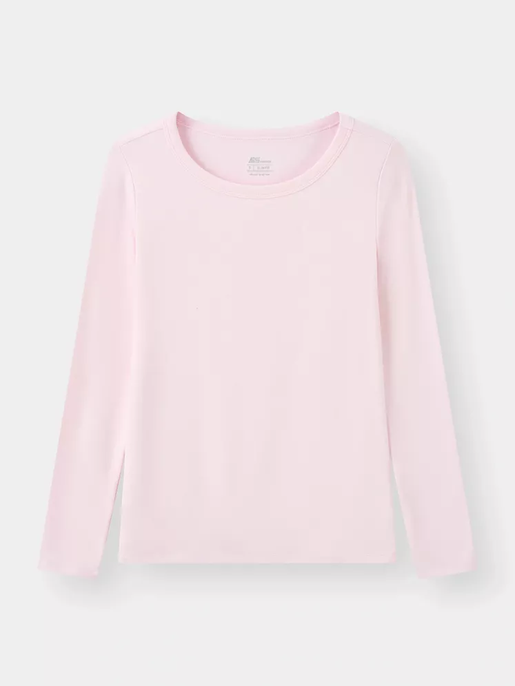 Áo Giữ Nhiệt Nữ Cổ Tròn 5S Fashion Trơn Giữ Ấm Tốt W0AGN25010