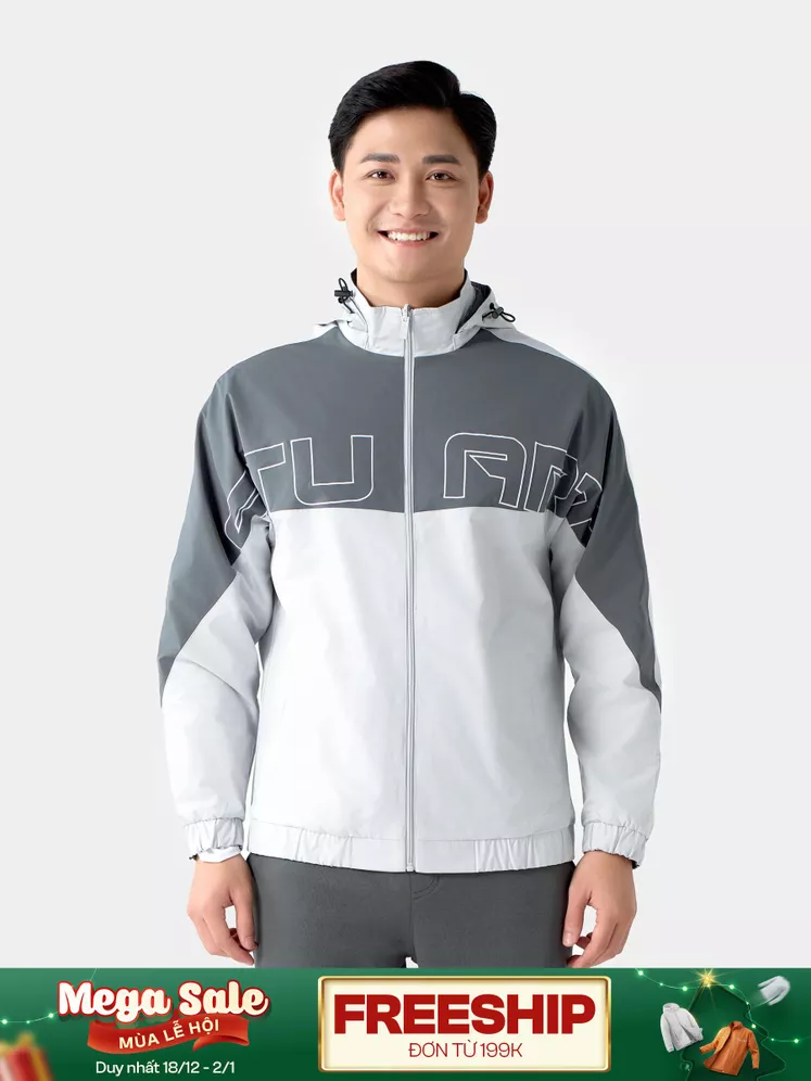 Áo Khoác Gió Nam Mặc Được Hai Mặt 5S Fashion Slimfit AKG24016