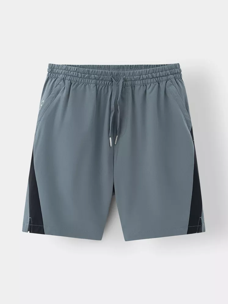 Quần Short Thun Cạp Chun 5S Fashion Can Phối Regular QST25010