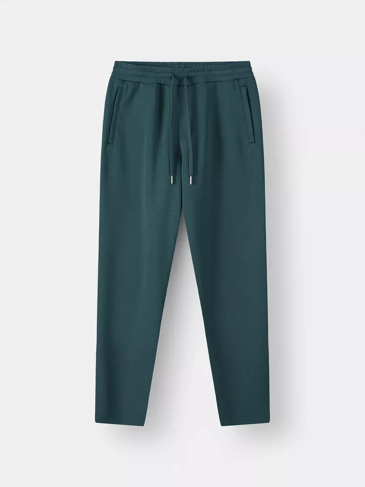 Quần Nỉ Nam 5S Fashion Trơn Phom Regular Cạp Chun MBQNI25006