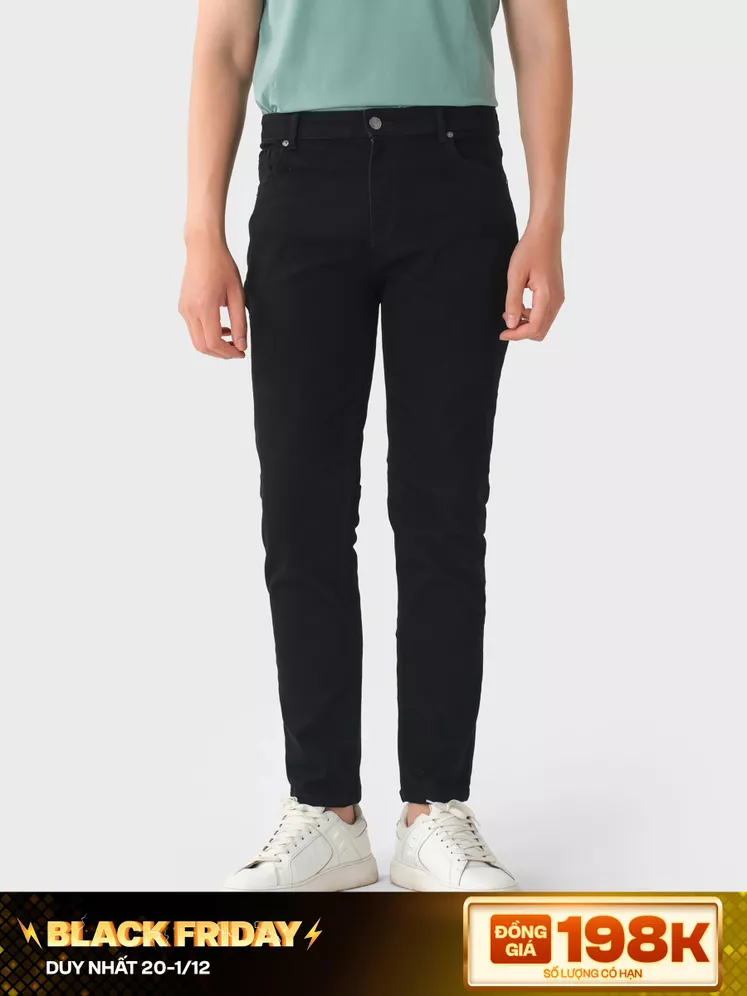 Quần Jean Nam 5S Fashion Cottton Phom Slimfit QBD23005