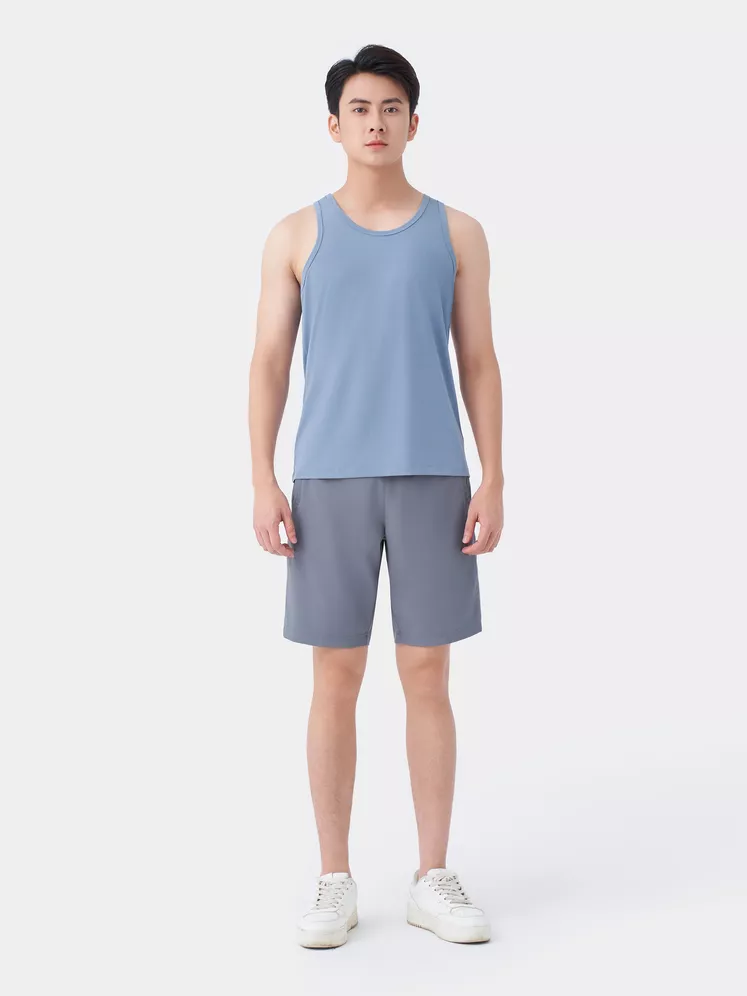 Áo Ba Lỗ Nam 5S Fashion Trơn ABL24009