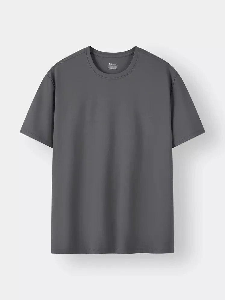 Áo Thun Nam 5S Fashion Trơn Basic Phom Regular M0ATS26054