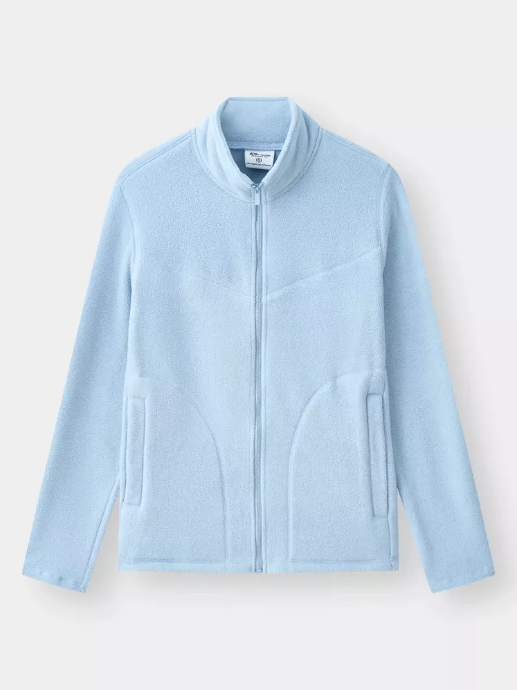 Áo Khoác Lông Nữ 5S Fashion Nhẹ Ấm Phom Regular W0AKH25002