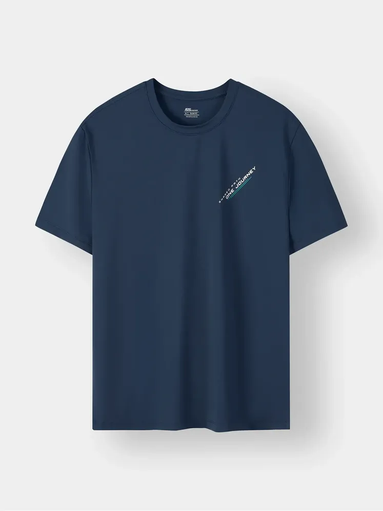 Áo Thun Nam Ngắn Tay 5S Fashion Vải Thể Thao Mát Lạnh Phom Slimfit M0ATS26018