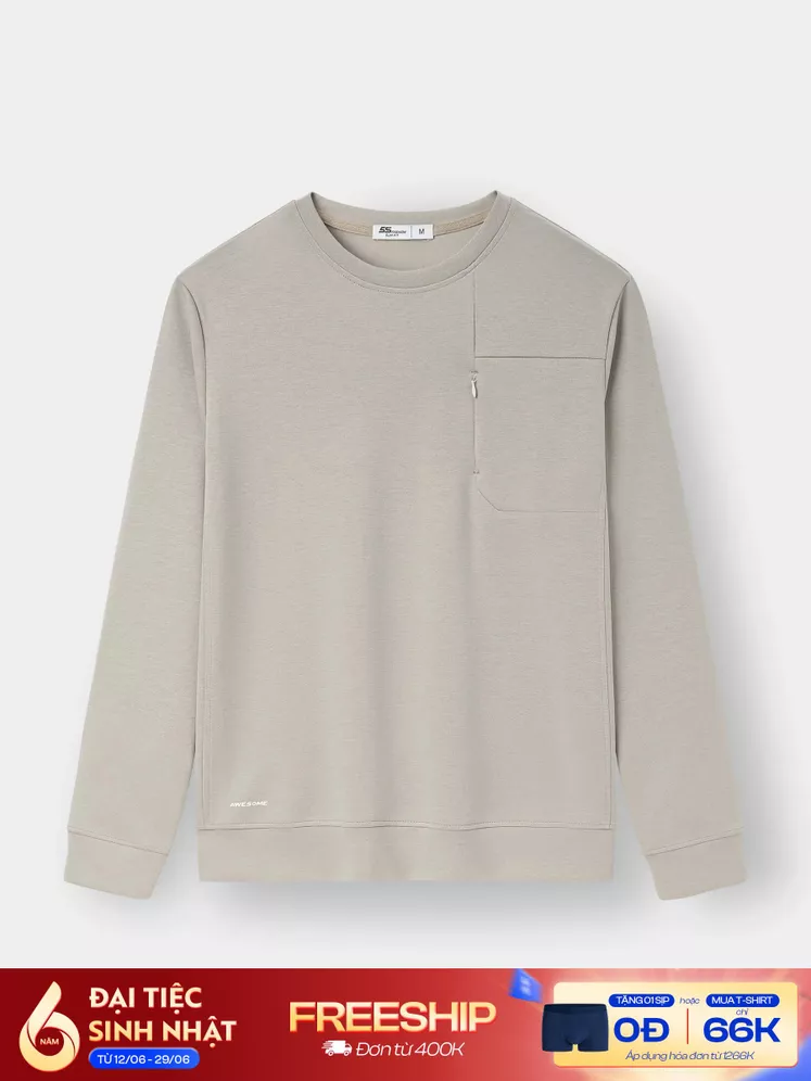 Áo Nỉ Nam 5S Fashion Awesome Túi Khóa ANB23026