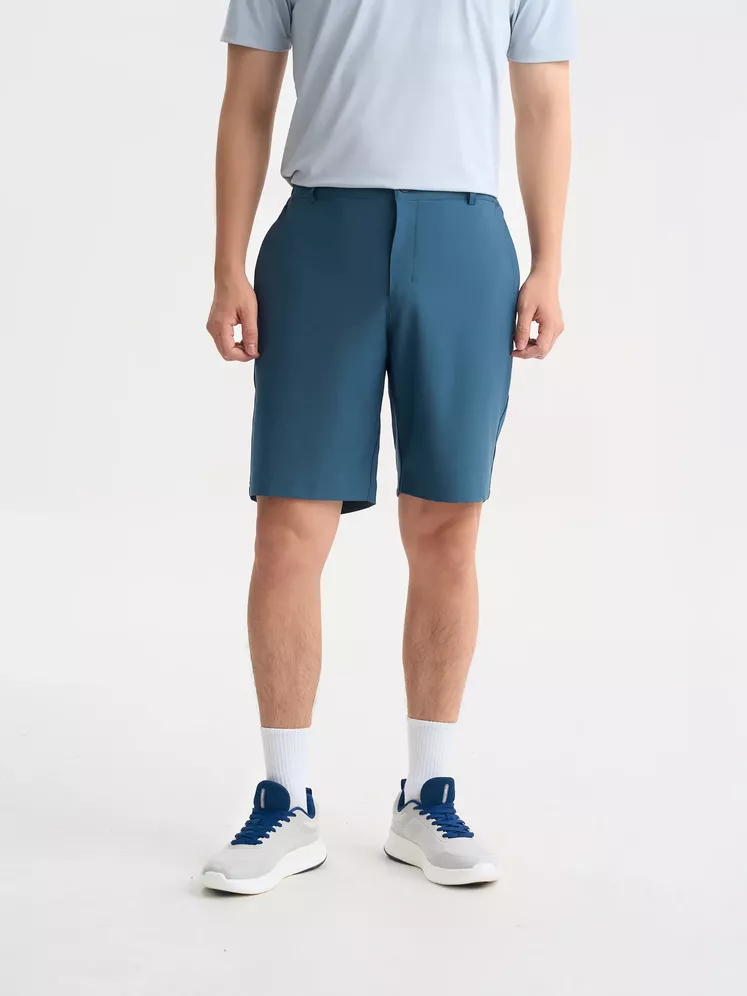 Quần Short Thể Thao Nam 5S Fashion Cạp Cúc Phối Chun Trơn QST25015